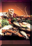 Southern Italy - Calabria, taste the Calabrian Cuisine and Natural Food, delicious meat and seafood dishes